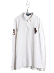 チーフ・キーフvibes Ralph Lauren ビッグポニー 長袖ポロシャツ 