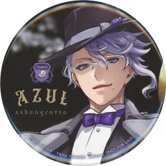 【中古】バッジ・ピンズ アズール・アーシェングロット 特製缶バッジ 「ディズニー ツイステッドワンダーランド アズール・アーシェングロット 1/8 ABS＆PVC製塗装済み完成品」 早期予約特典