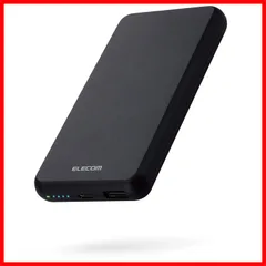 【即発送】各種対応】 iPad/Android / / ブラック / 12 13 SE3 iPhone 【 入力(Type-C) (Type-C/USB-A) EC-C05BK 出力2ポート 2台同時充電 15W 10000mAh 大容量 モバイルバッテリー