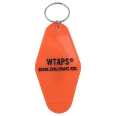 WTAPS ダブルタップス その他アクセサリー 182VEDT-AC01 TAG KEY HOLDER ACRYLIC アクリル キーホルダー オレンジ【中古】のサムネイル