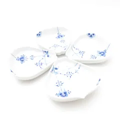 未使用 ロイヤルコペンハーゲン ブルーファン 小皿 9cm ５枚セット 未使用 ロイヤルコペンハーゲン ブルーファン 小皿 9cm 5枚