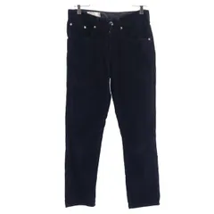 メゾンキツネ コーデュロイパンツ w28 ブラック系 MAISON KITSUNE ボタンフライ メンズのサムネイル
