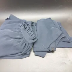 ◇ ⊂ apart by lowrys アパートバイローリーズ パンツ後ろウエストゴム セットアップ サイズF ネイビ－ レディース E  【1502030001105】