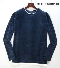 ※日234新品▼ タケオキクチ THE SHOP TK Fレイヤード 長袖カットソー 【 L 】 長袖Tシャツ 重ね着 ロンT フェイクプルオーバー