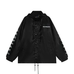 バレンシアガ（Balenciaga） パリサ世家 BLCG 23FW の新モデル 防水ライダージャケット -MM輸入