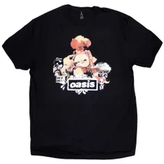 ㊗️来日Oasisノエル・ギャラガー サイン入りTシャツ オアシス oasis ノエルギャラガー L バンドTシャツ ロックT