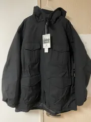 パフテック　ユニクロ&エンジニアードガーメンツMサイズ　ブラック　コート パフテック ユニクロ&エンジニアードガーメンツMサイズ ブラック