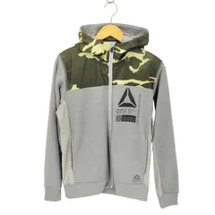 リーボック Reebok 迷彩ジップアップパーカー メンズ JPN：L 