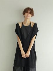 ETRE TOKYO｜エトレトウキョウ ルージー ニットベスト - メルカリ