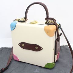 IS683)【美品】GOLF le FLEUR グローブトロッター ロンドン・スクエア ショルダーバッグ