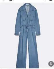 2025年最新】ザラ zara デニムジャンプスーツの人気アイテム