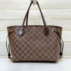 【美品 人気商品】LOUIS VUITTON ルイヴィトン ダミエ ネヴァーフルPM トートバッグ　N51109 エベヌ （SNA）02405220027008WE