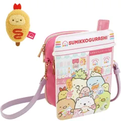 【新品】ぬいぐるみ すみコレミニショルダーバッグ わくわくたぴおかコンビニテーマ 「すみっコぐらし」