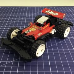 タミヤ 1/32 ミニ四駆PROシリーズ No.24 ホットショットJr. MSシャーシ