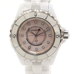 CHANEL シャネル レディース腕時計 J12 H5513 ピンクシェル文字盤 クォーツ 世界限定1200本 仕上げ済【中古】