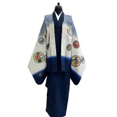 七五三 男の子 羽織袴セット 鷹 兜 紺色 - メルカリ