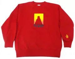 【中古】衣類 煉獄杏寿郎 スウェットトレーナー レッド Lサイズ 「鬼滅の刃×GU」