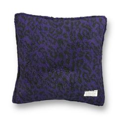 ワコマリア　クッション　バーガンディ 定価14300円 新品 WACKO MARIA LEOPARD BOA CUSHION レオパードボア