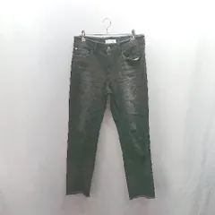 ◇ Θ Healthy denim ヘルシーデニム デニム ストレートパンツ サイズ24 ブラック レディース E  【1503050014687】