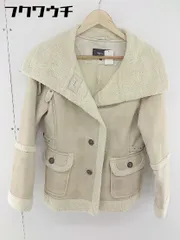 ◇ COMME CA ISM コムサイズム 裏起毛 長袖 ジャケット サイズ M ベージュ レディース  【中古】 【1108050004791】