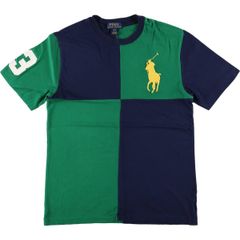 古着 ラルフローレン Ralph Lauren POLO RALPH LAUREN ツートン ビッグポニー 半袖 Tシャツ レディースL相当/eaa566015