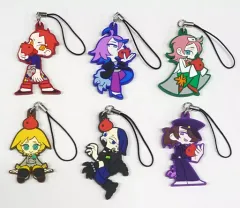 【中古】雑貨 [単品] 集合 描き下ろしちびキャラクターラバーストラップ6個セット 「PS Vitaソフト 鏡界の白雪 アニメイト限定セット」 同梱特典