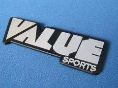 ● VALUE sportsバリュースポーツ オリジナル 軽量アルミ製フレキションエンブレム！