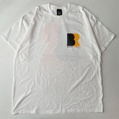 【BIGATE RECORDS】Original 6.0 oz S/S Tee クルーネック Tシャツ 白 ロゴ バックプリント