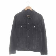 プラステ PLST Gジャン ジージャン デニムジャケット ストレッチ XL 黒 ブラック /ESのサムネイル