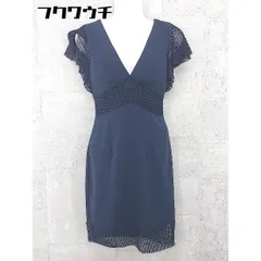 ◇ My shawty マイシャウティー 半袖 ミニ ワンピース サイズS ネイビー レディース 【中古】 【1002801963866】