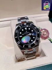 【今日WTO】Rolex 人気爆発！ ブラックウォーターゴースト & グリーンウォーターゴースト 機械時計-WTO輸入1-WTO店名をご確認ください-JNB81