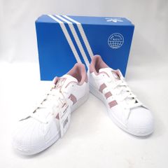 Ft624683 アディダス 靴 スーパースター  SUPERSTAR W GY5987 ホワイト×ピンク 23.5 レディース adidas 中古