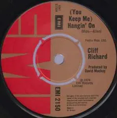 英7” Cliff Richard (You Keep Me) Hangin On EMI2150 EMI /00080