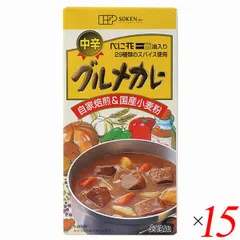 カレー粉 カレールー カレールウ 創健社中辛 115g 15個セット