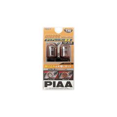 PIAA ウインカー用 ハロゲンバルブ T20シングル オレンジ ミラーオレンジ 車検対応 輸入車対応 2個入 12V/27W H-646 1