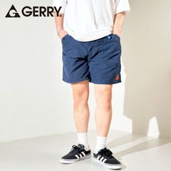 GERRY 水陸両用 ナイロン ショートパンツ メンズ 短い 速乾 バギーズショーツ クライミングショートパンツ ハーフパンツ アウトドア ショーツ ネイビー 紺 M L LL XL インディゴ 078600