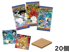 バンダイ(BANDAI) ドラゴンボール 超戦士シールウエハース超 融合と合体の超越者 20個 BOX 食玩　賞味期限2026/09