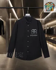 【今日WTO】Balenciaga 双 B グラフィック夜光シャツ-NP05