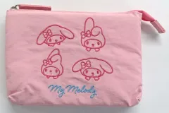 【中古】バッグ マイメロディ フェイスシリーズ 3ポケットポーチ 「サンリオキャラクターズ」