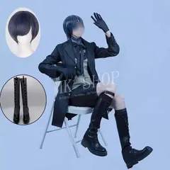 ✟シエル ウィッグ✟黒執事 加工済み 黒執事 駒鳥シエル コスプレウィッグ シエル・ファントムハイヴ