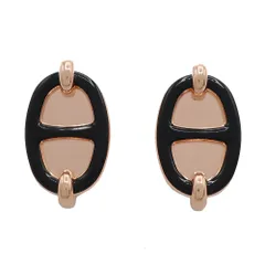 ❤お得なお品❤オーマイヨンピアス ３way ノワールｘゴールド金具 エルメス オーマイヨン PM ピアス ノワール[] O'Maillon Earring