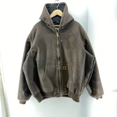 希少〜Carhartt〜アクティブジャケッ トJ130 ダークブラウン Carhartt カーハート【carhartt】J130 メンズ アウター