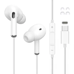 【数量限定】有線 ノイズキャンセリング イヤホンマイク イヤホン カナル型 ハイレゾ C タイプc イヤホン Type 快適な装着感 通話可能 USB ヘッドホン iPhone 【2024改良型】 15│Xperia│Galaxy│Reno│小米│Pixelな