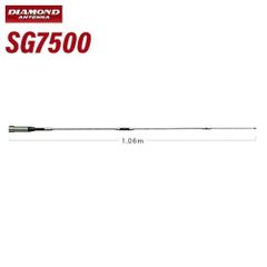 ダイヤモンドSG9700 50/144/430MHz高利得バンドモービルアンテナ