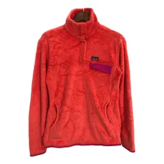patagonia パタゴニア リツール スナップT フリースジャケット アウトドア ピンク (レディース XL) 中古 古着 S6548