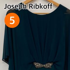 Joseph Ribkoff ジョセフ・リブコフ ドレス ワンピース パーティドレス 半袖 グリーン レディース 5サイズ【CT1266】