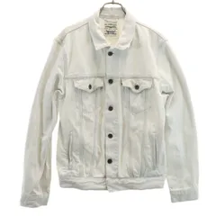 Levi's リーバイス ビッグE デニムジャケット S ホワイト系 ジージャン メンズ 古着