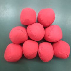 紅白玉入れ用　運動会 保育学校用品こども良品　　【紅玉】9個セット