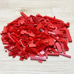 LEGO レゴ レッド系 中古 パーツ プレート スロープ アーチ ブラケット 大量 ばら売り 部品取り LY-231103-05