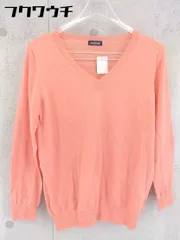 ◇ JOURNAL STANDARD ジャーナルスタンダード Ｖネック 長袖 ニット セーター ピンク系 レディース 【中古】 【1102220032775】